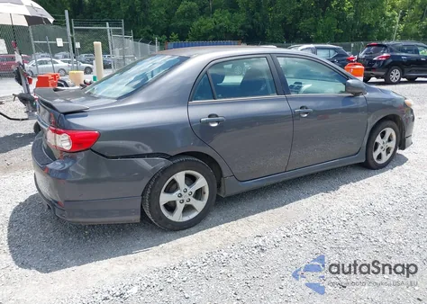 2013 Toyota Corolla S из США, поврежденный, VIN 5YFBU4EE6DP187376
